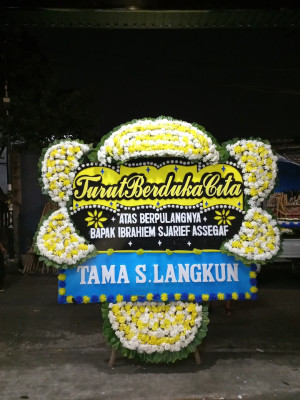 Papan Bunga Duka di Sagulung