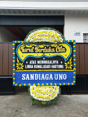 Papan Bunga Duka di Sagulung
